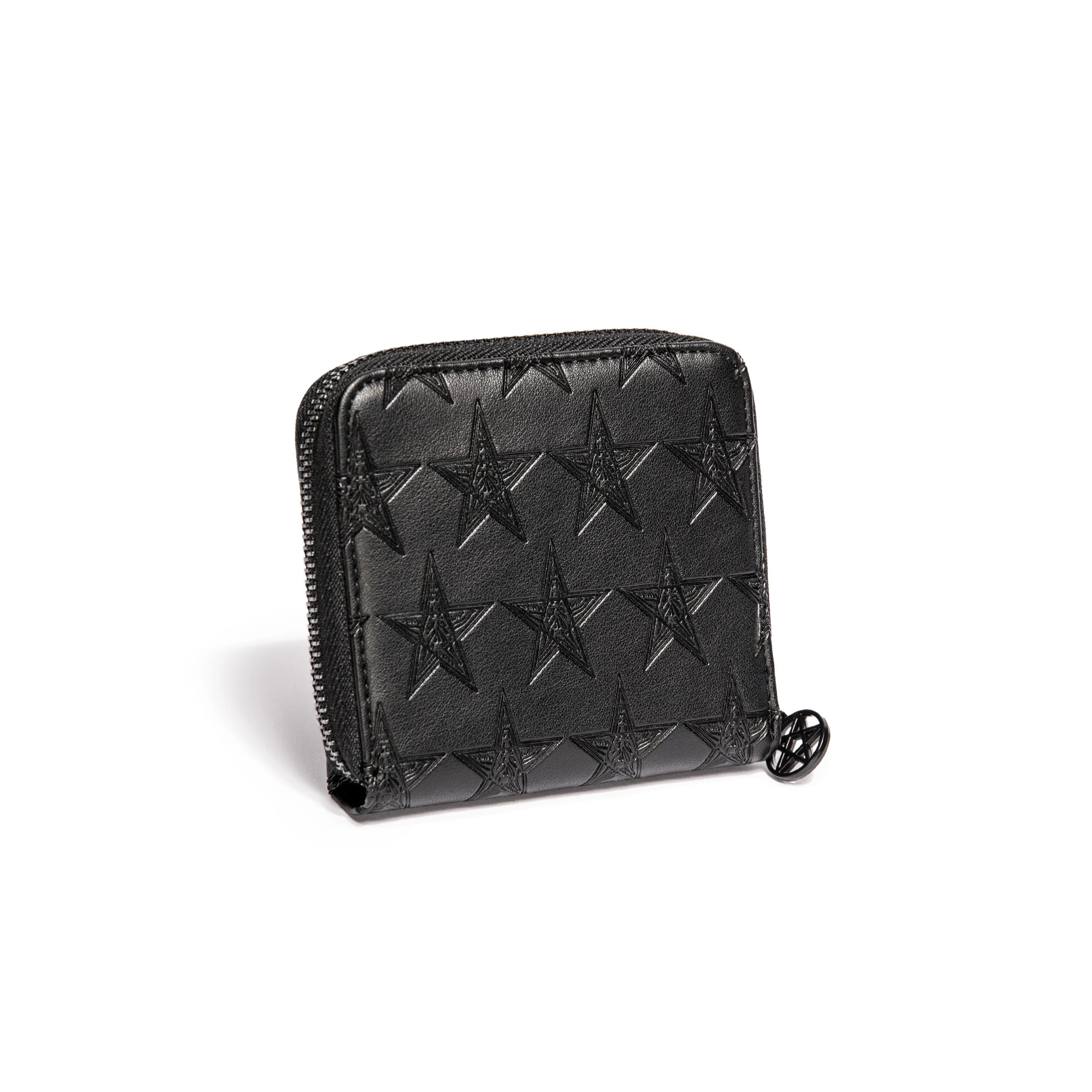Baphomet Embossed Small Zip Wallet - Image 3