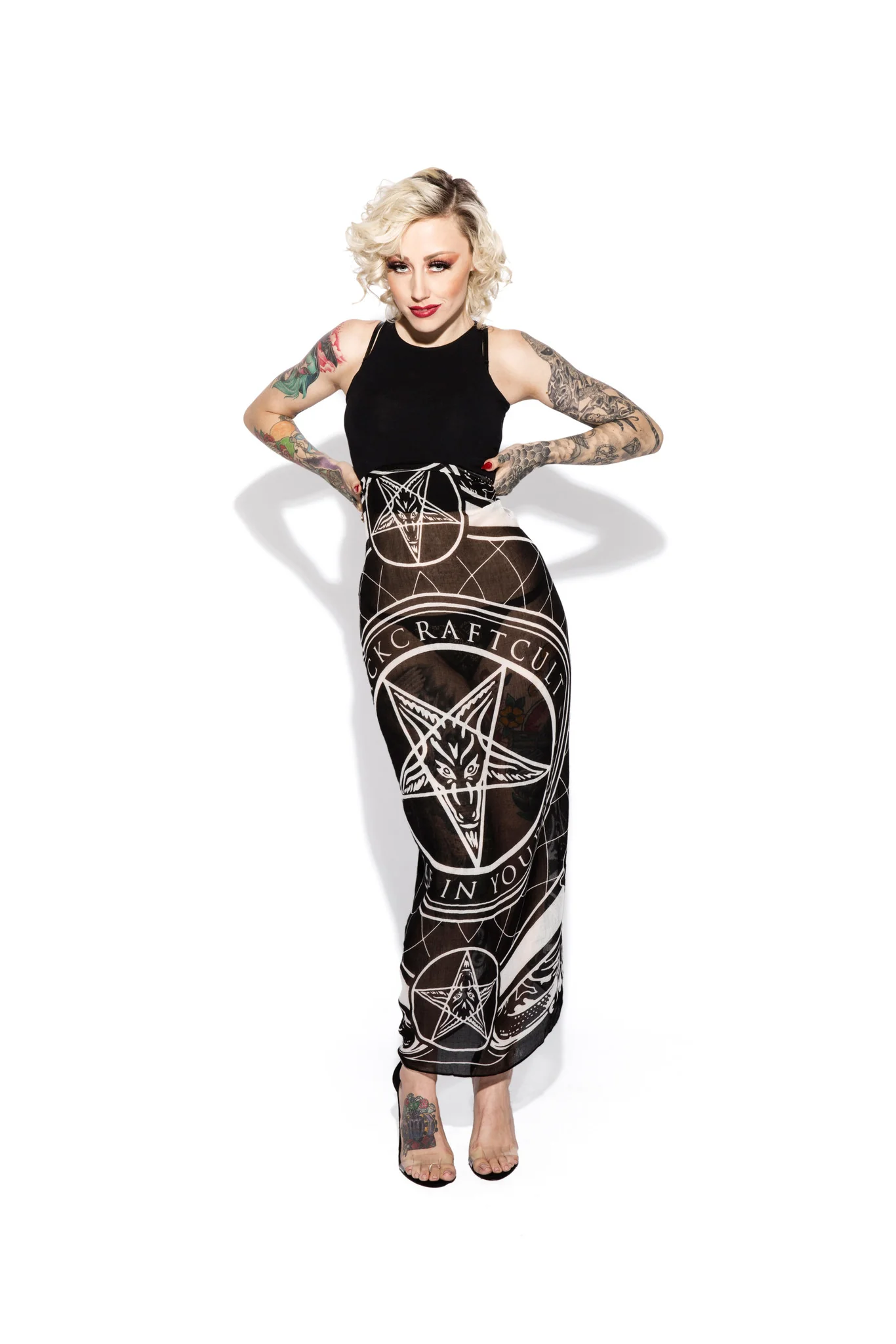 Believe In Yourself Sheer Scarf - Image 3