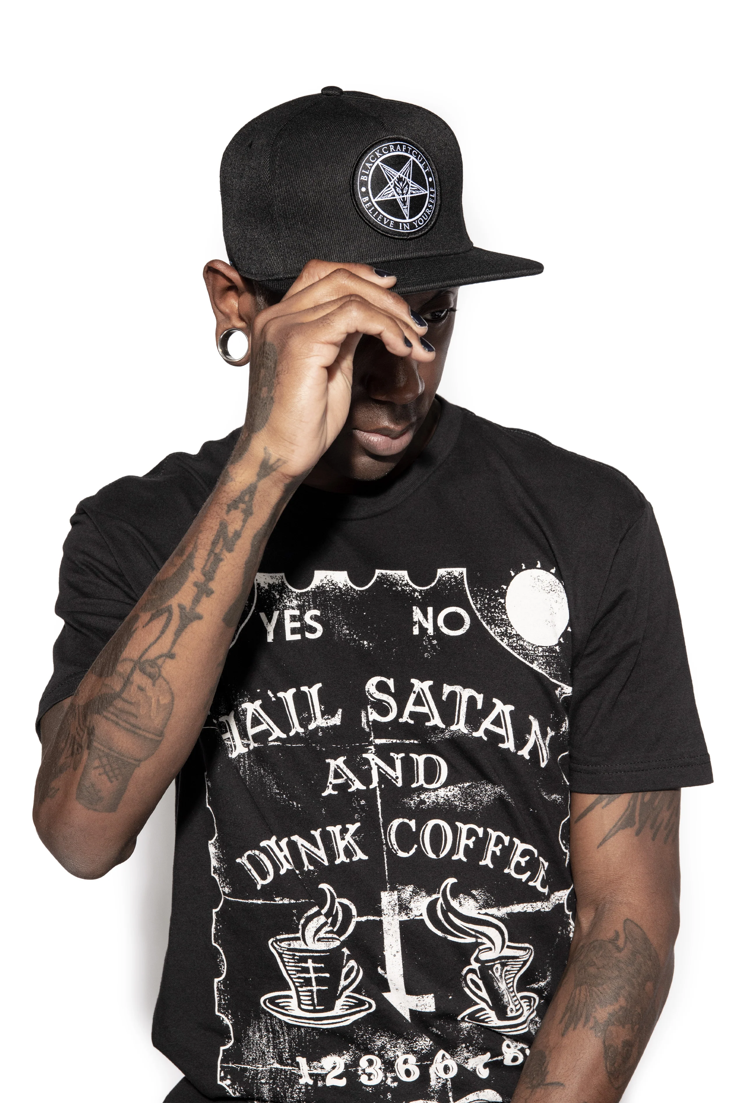 Believe In Yourself Snapback Hat - Image 3