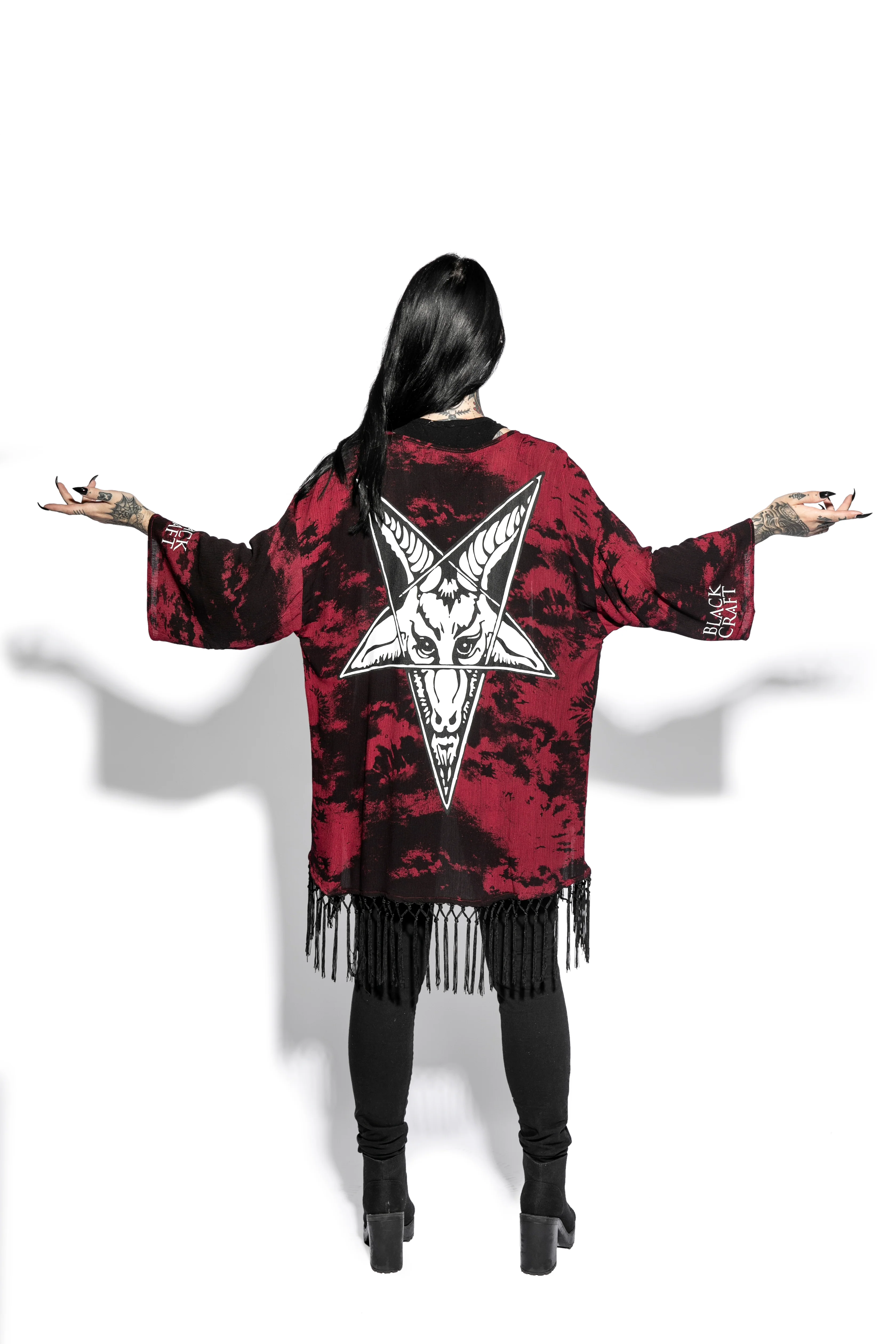 Blood Moon Baphomet Kimono - Image 4