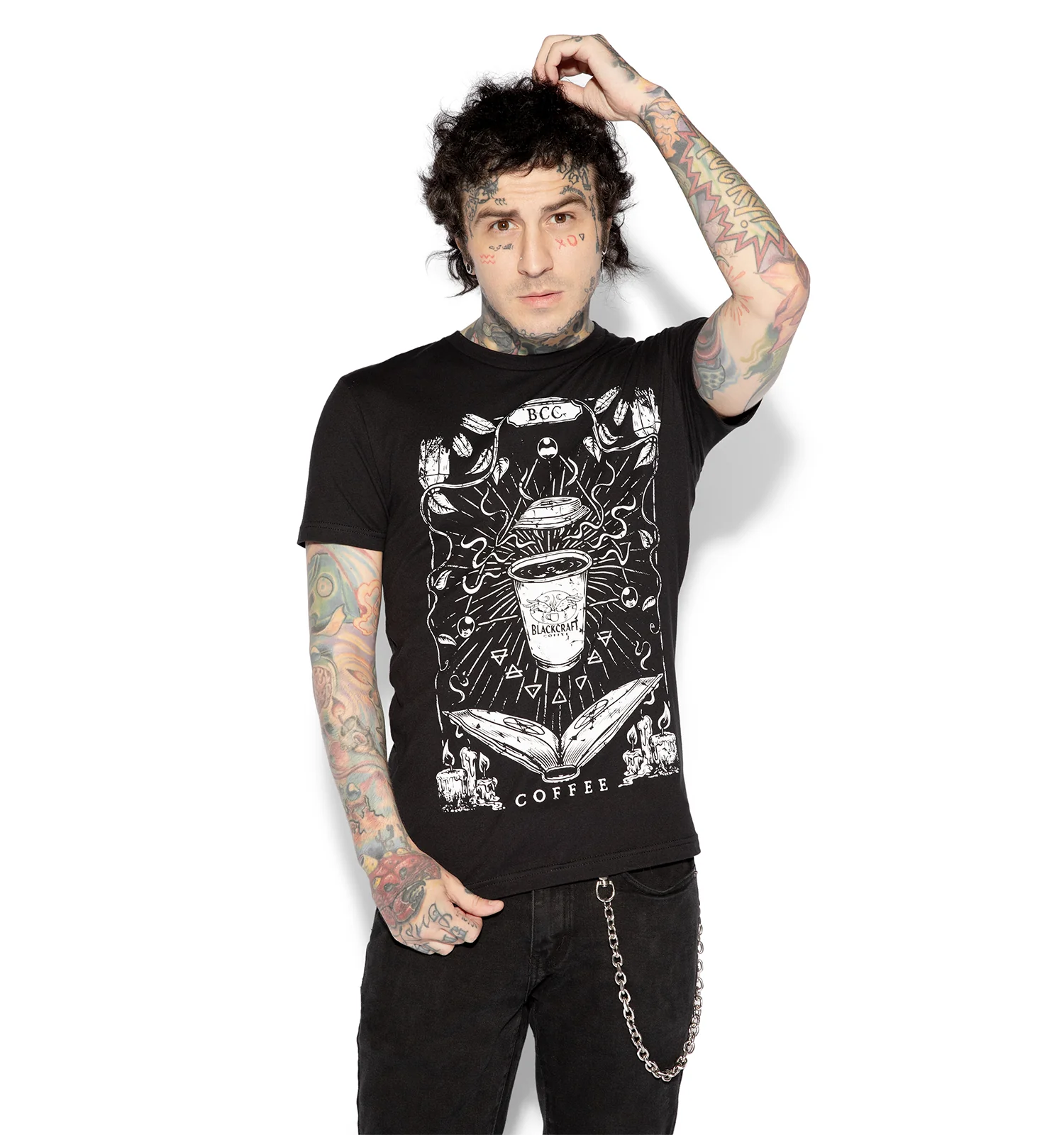 Coffee Tarot T-Shirt - Image 3