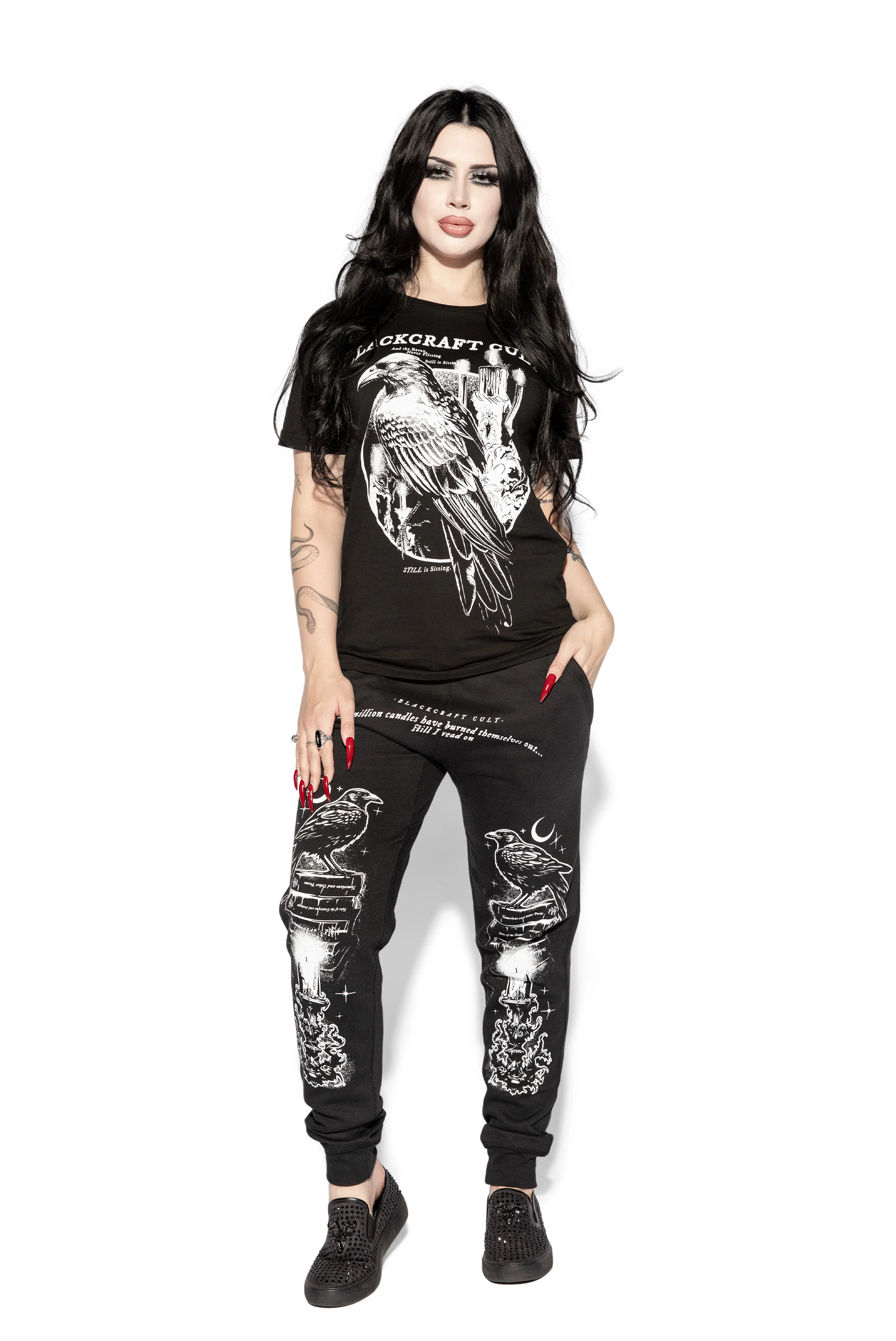 Hail The Raven Joggers - Image 4