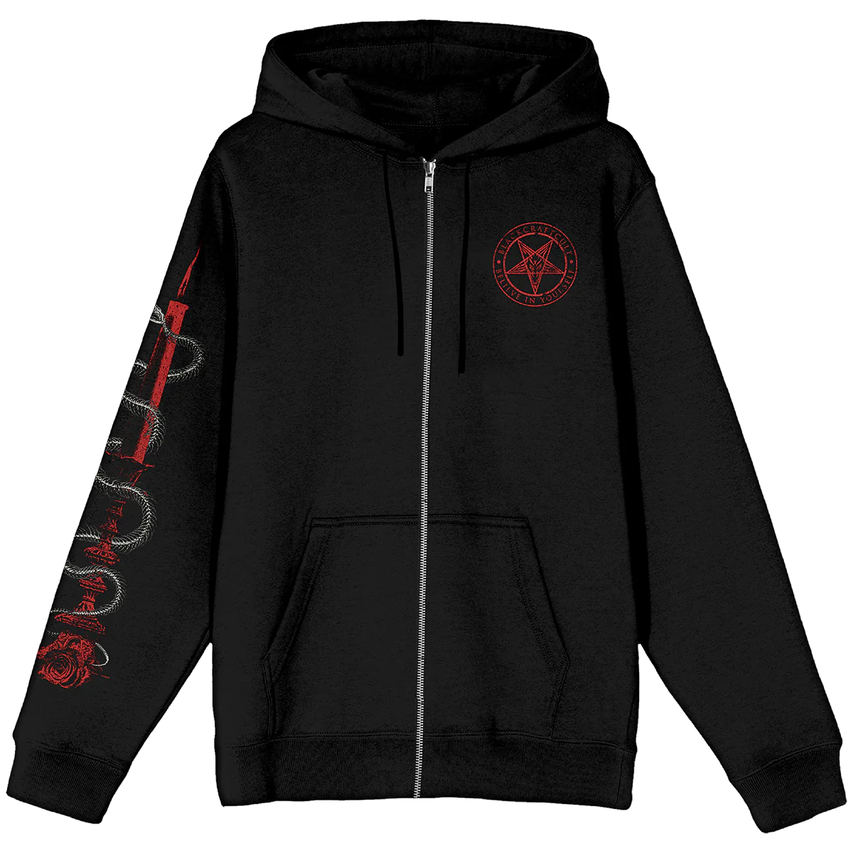 Lovers and Sinners Zip-Up Hoodie - Image 2