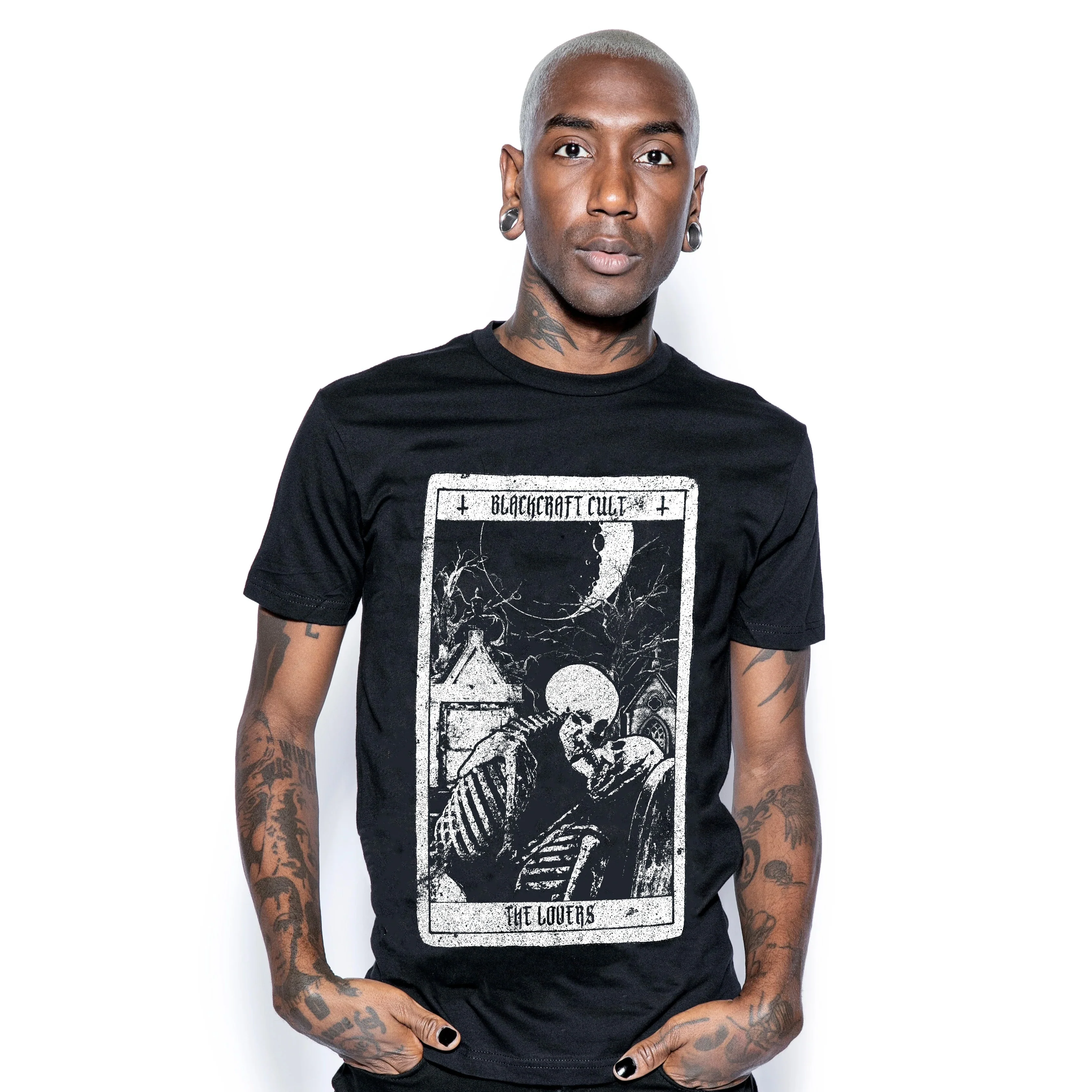 Lovers Tarot Card T-Shirt - Image 3