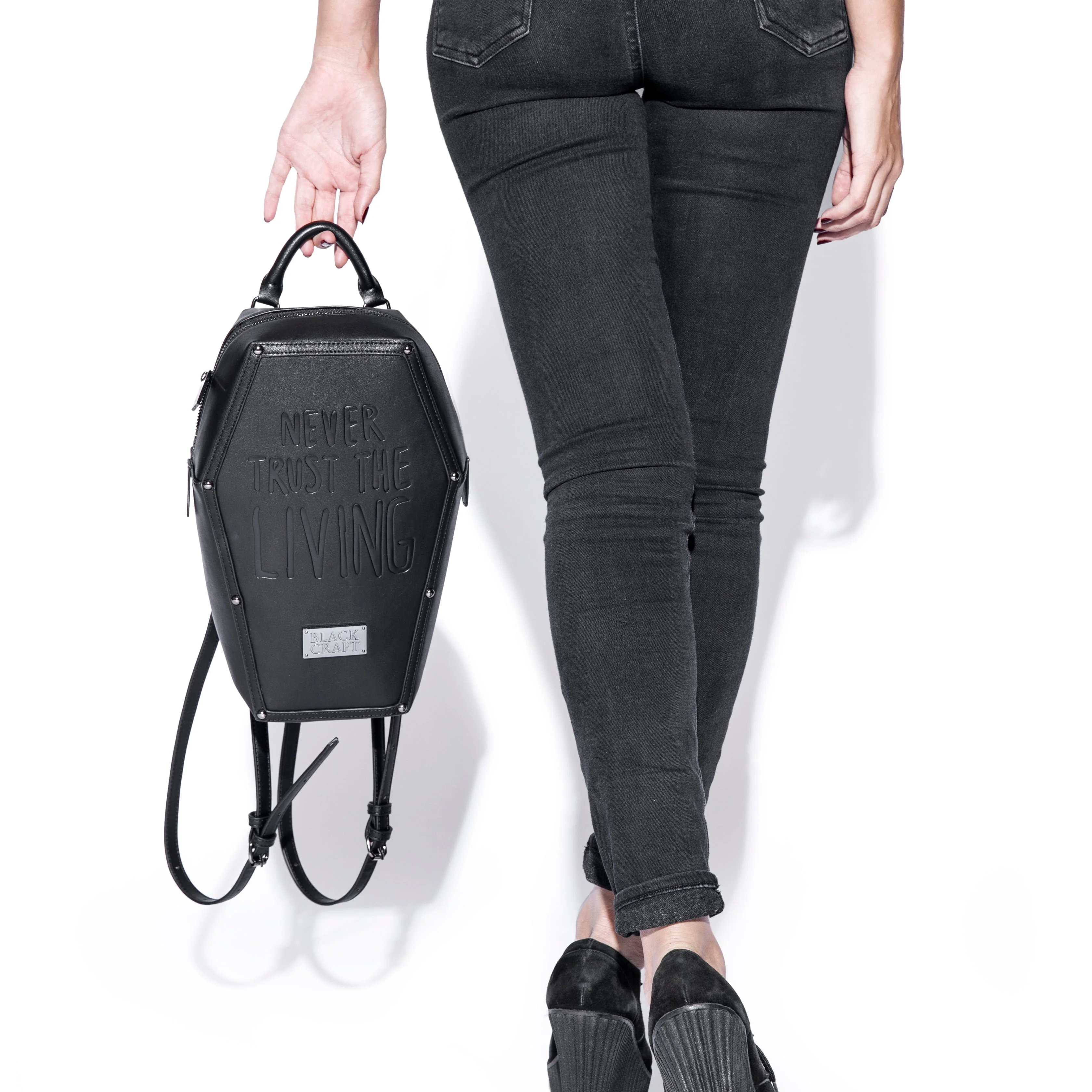 Never Trust Coffin Backpack - Image 3