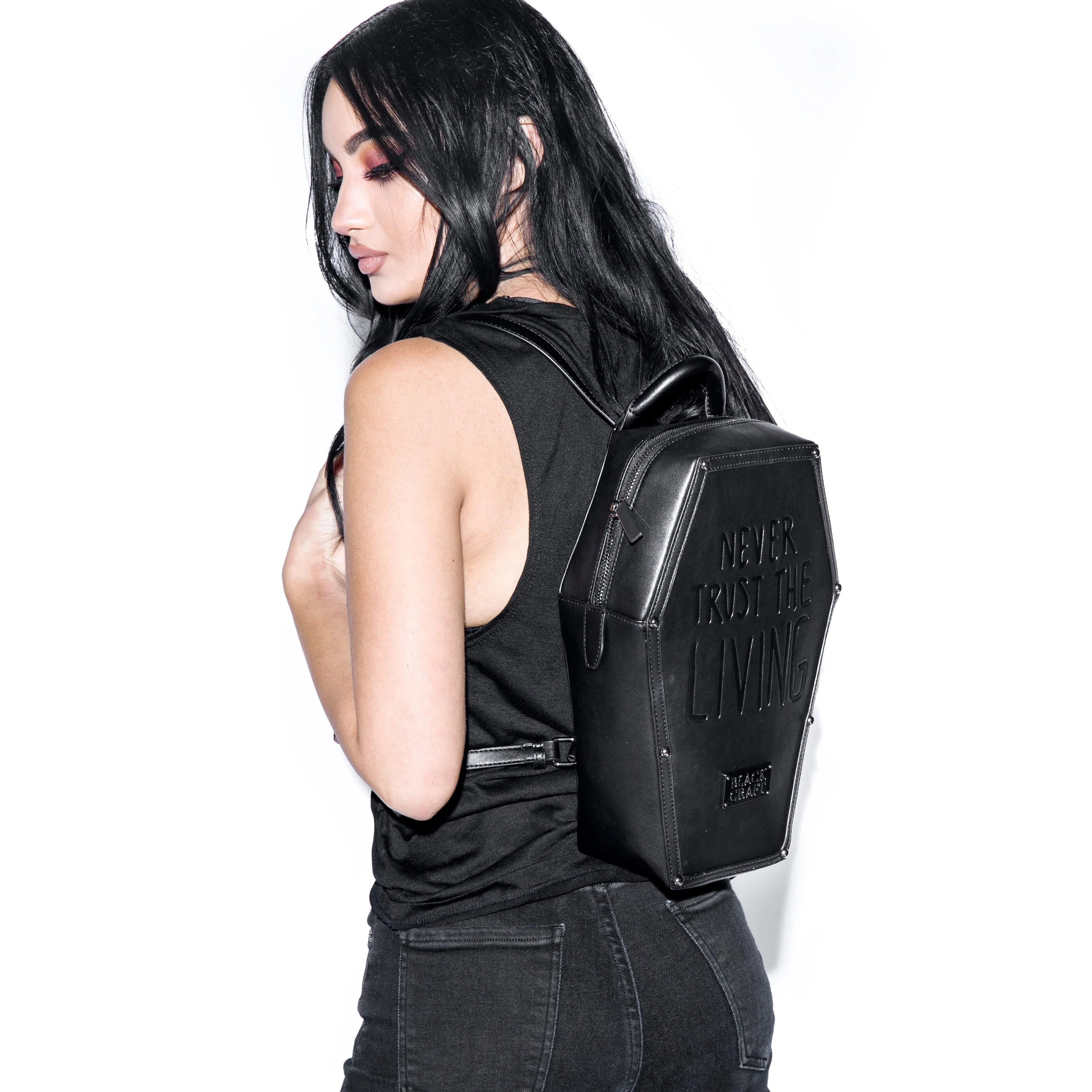 Never Trust Coffin Backpack - Image 8