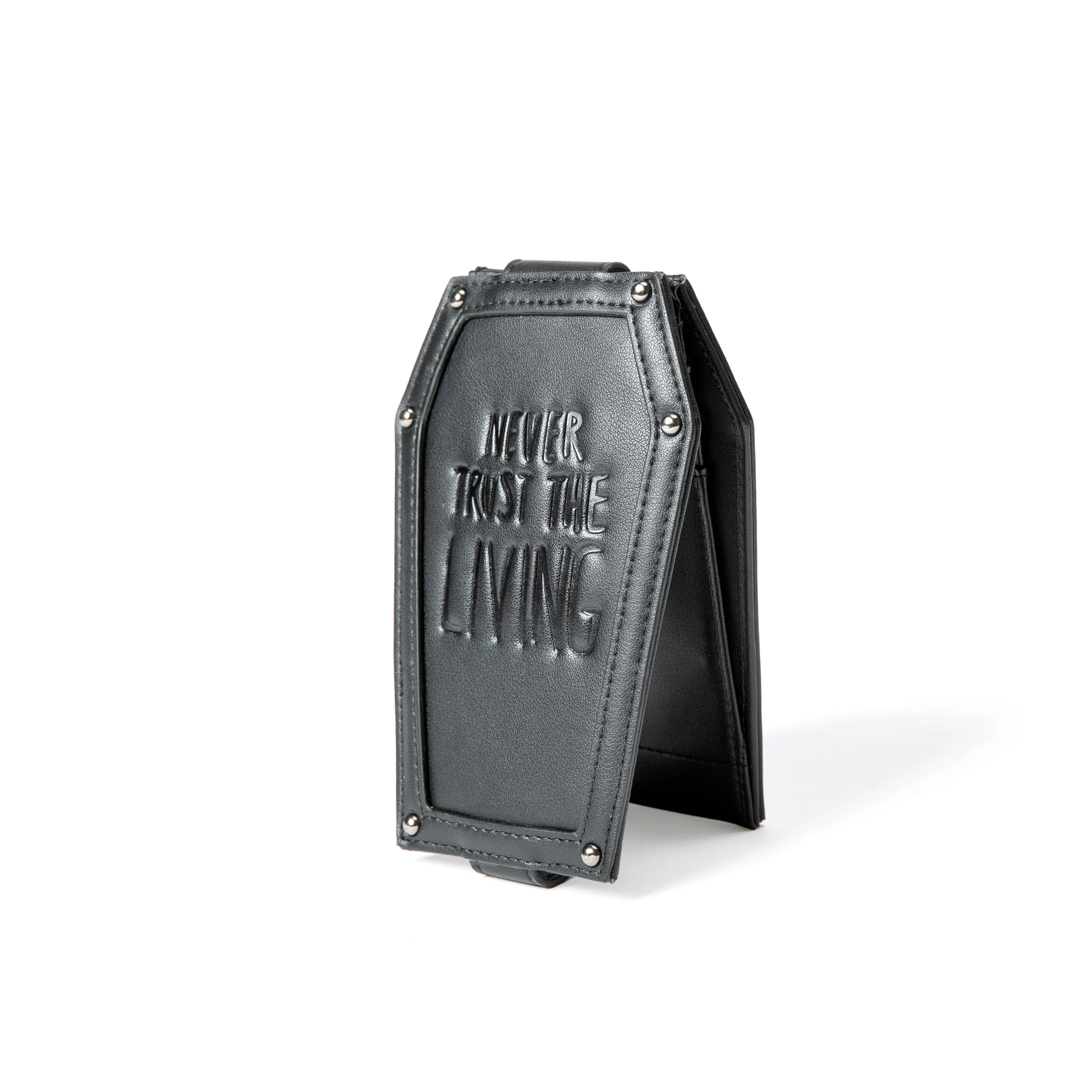 Never Trust Coffin Cardholder Wallet - Image 2