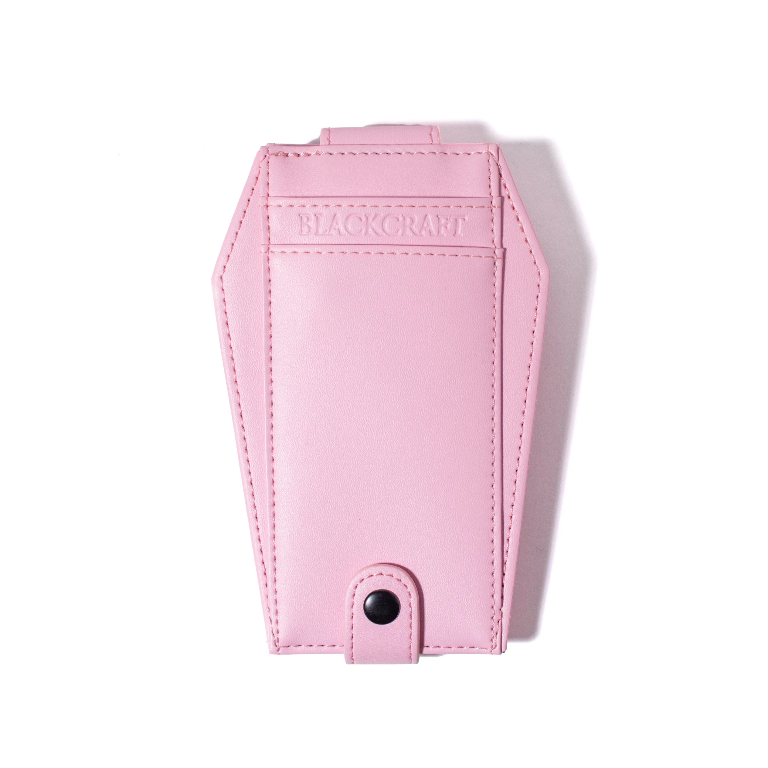 Never Trust Pink Coffin Cardholder Wallet - Image 4