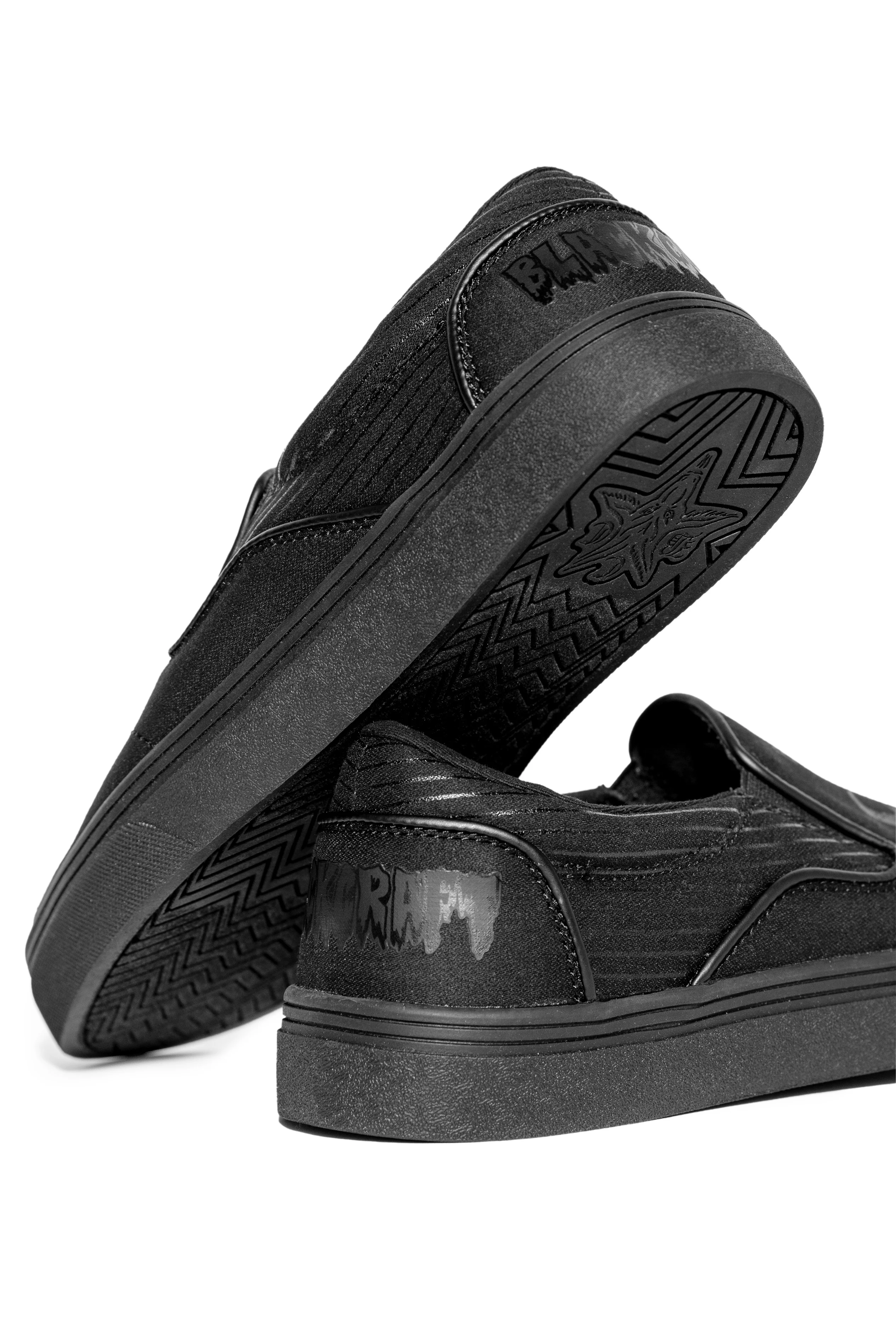 Ouija Black on Black Slip On Sneaker - Image 4