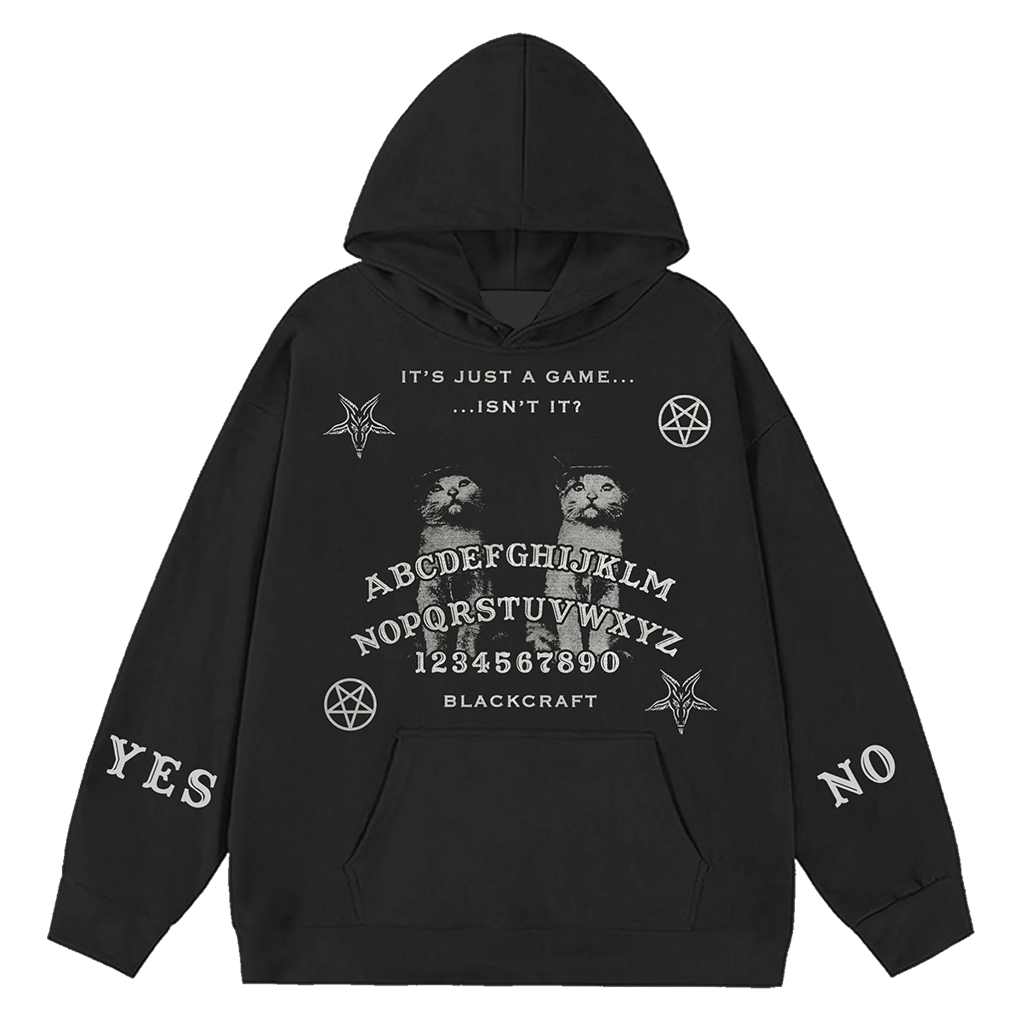 Ouija Cats Pullover Hoodie
