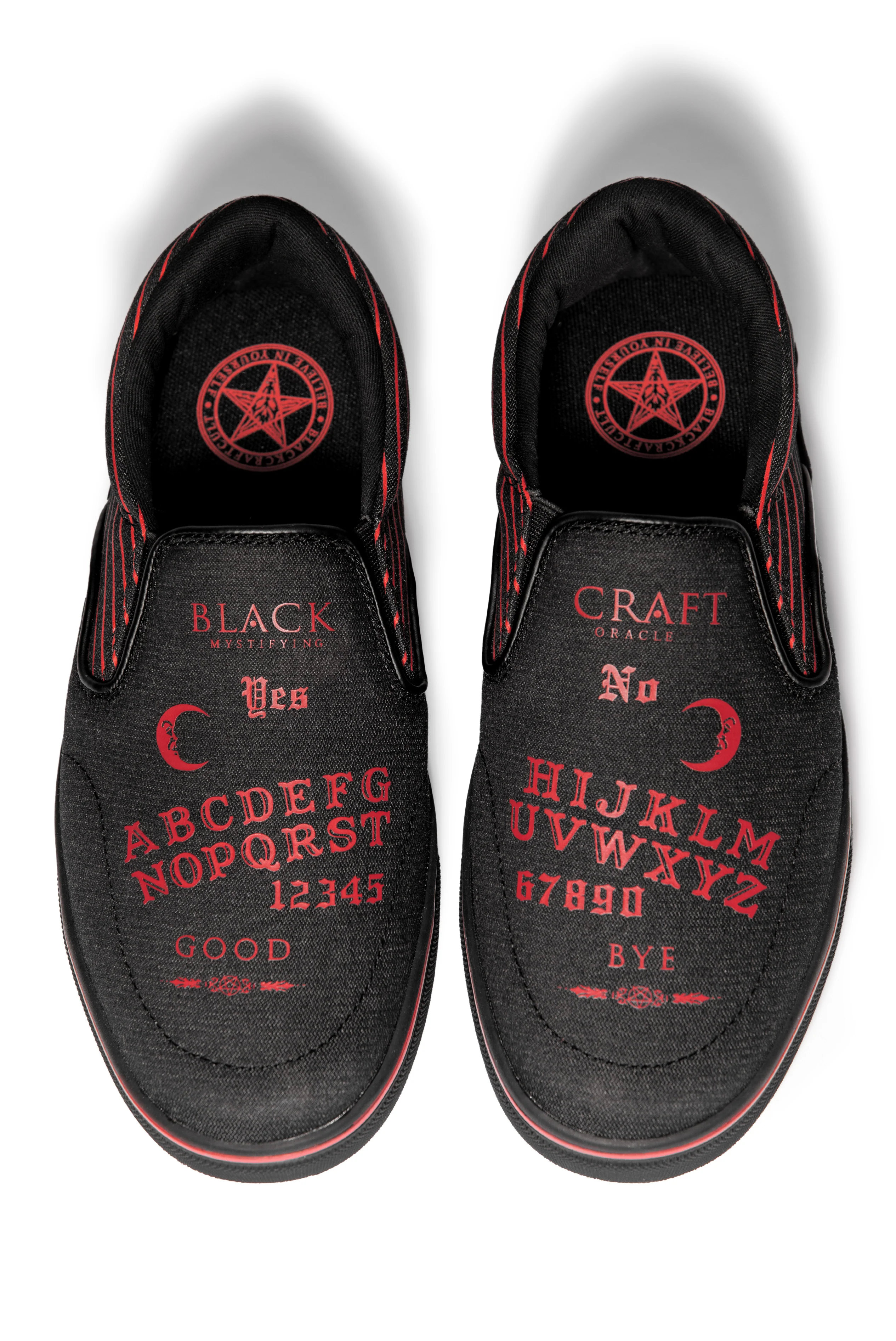 Ouija Red Slip On Sneaker - Image 4