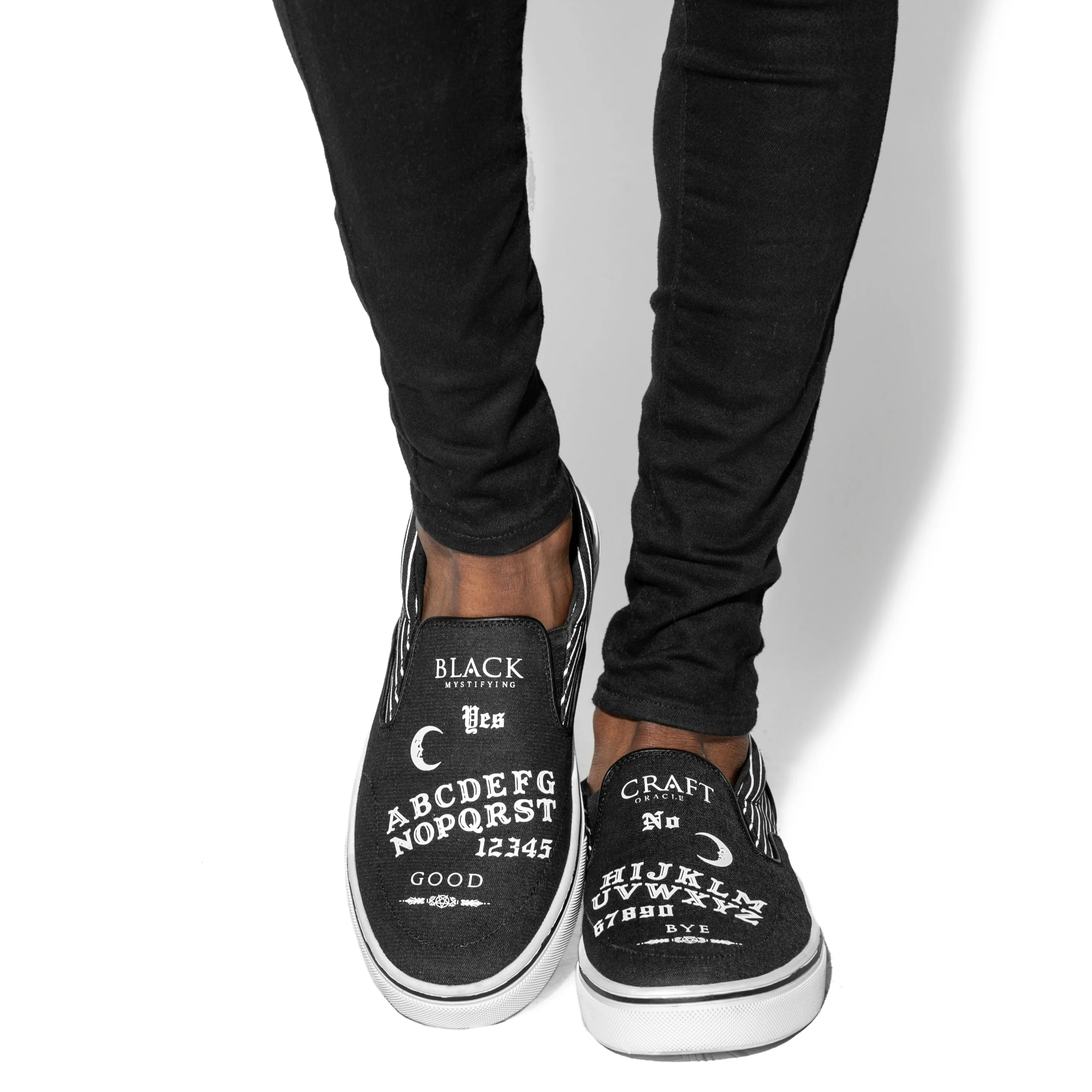 Ouija White Slip On Sneaker - Image 6