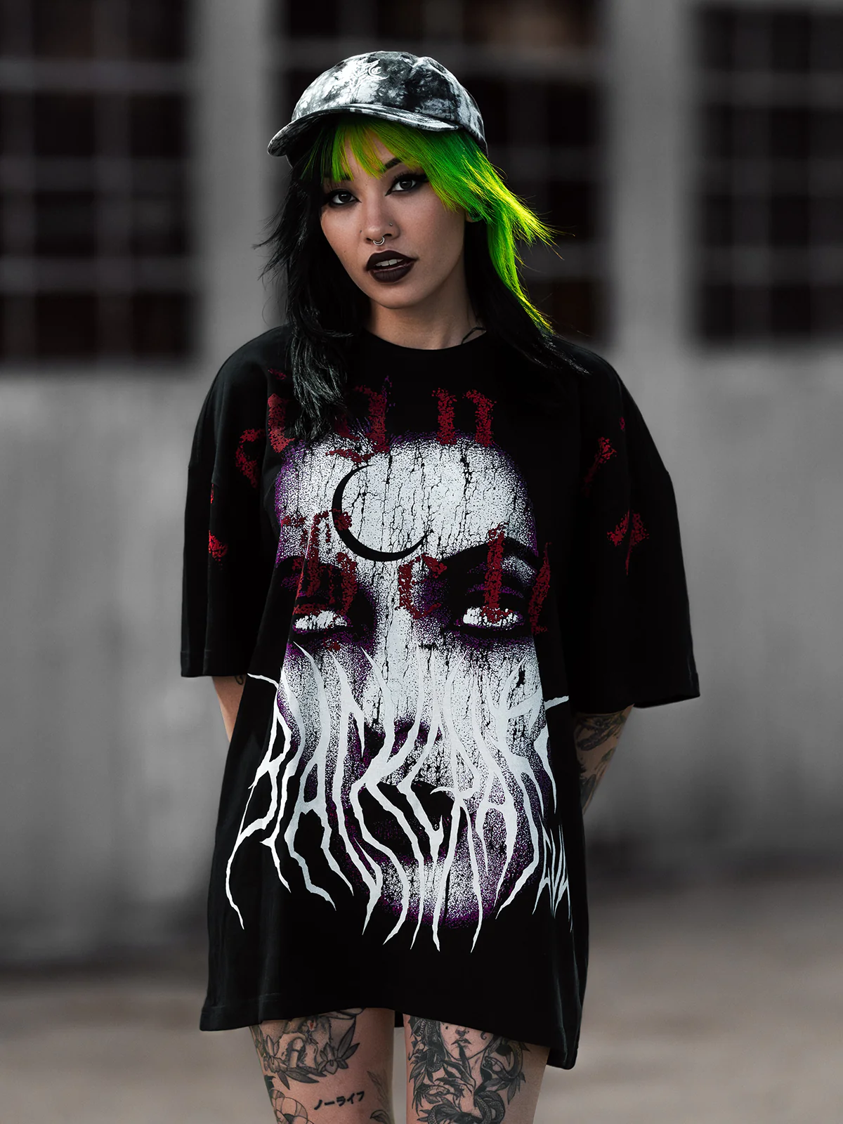 Reign In Hell Witch Boxy Tee - Image 2