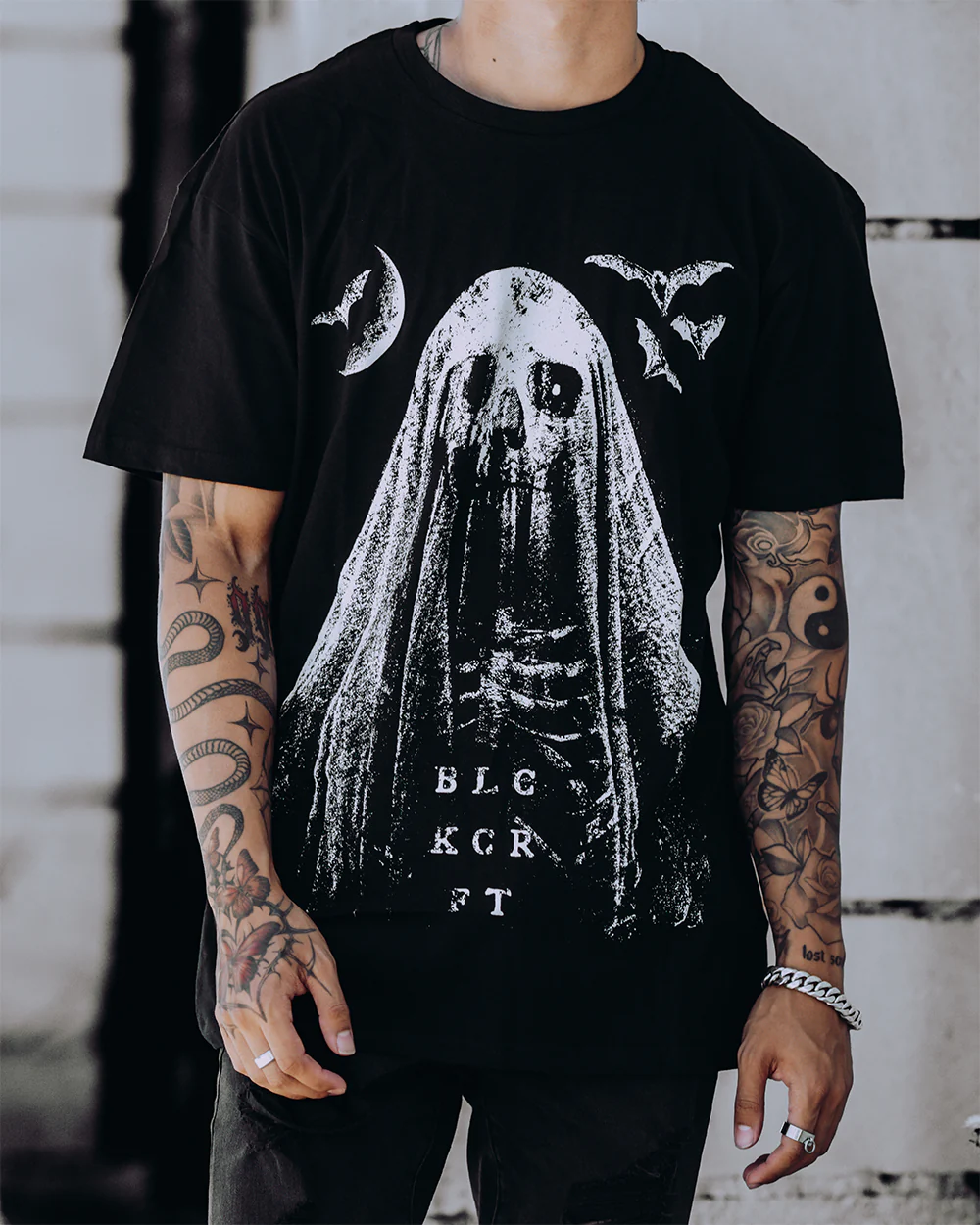Skeleton Veil T-Shirt - Image 3