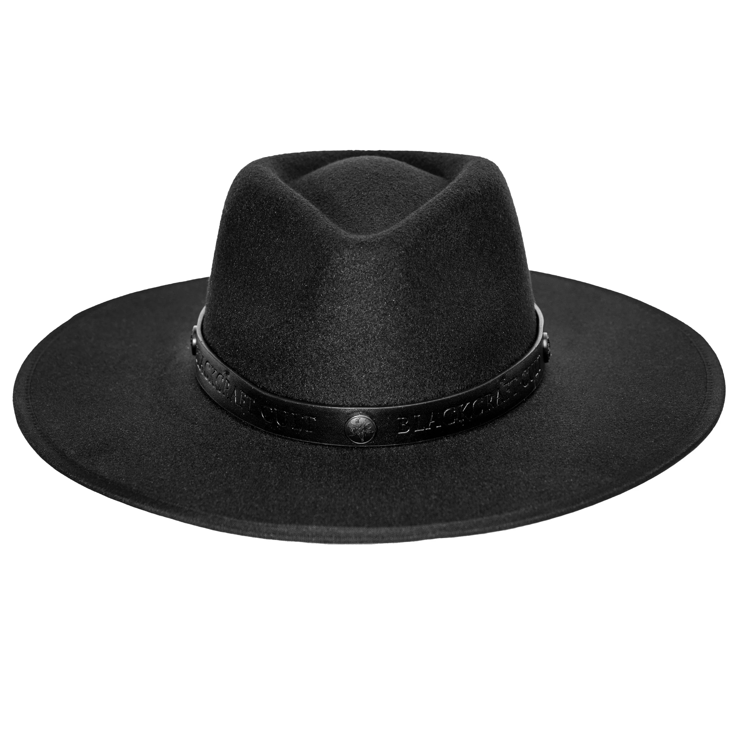 Staple Logo Wide Brim Fedora