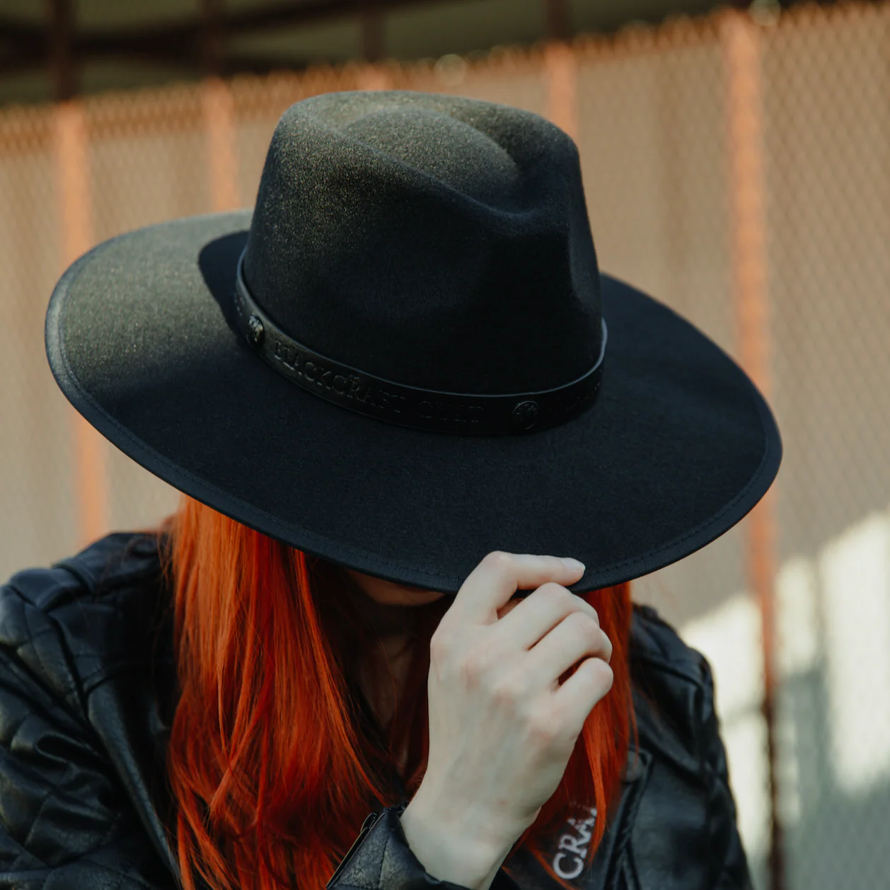 Staple Logo Wide Brim Fedora - Image 2