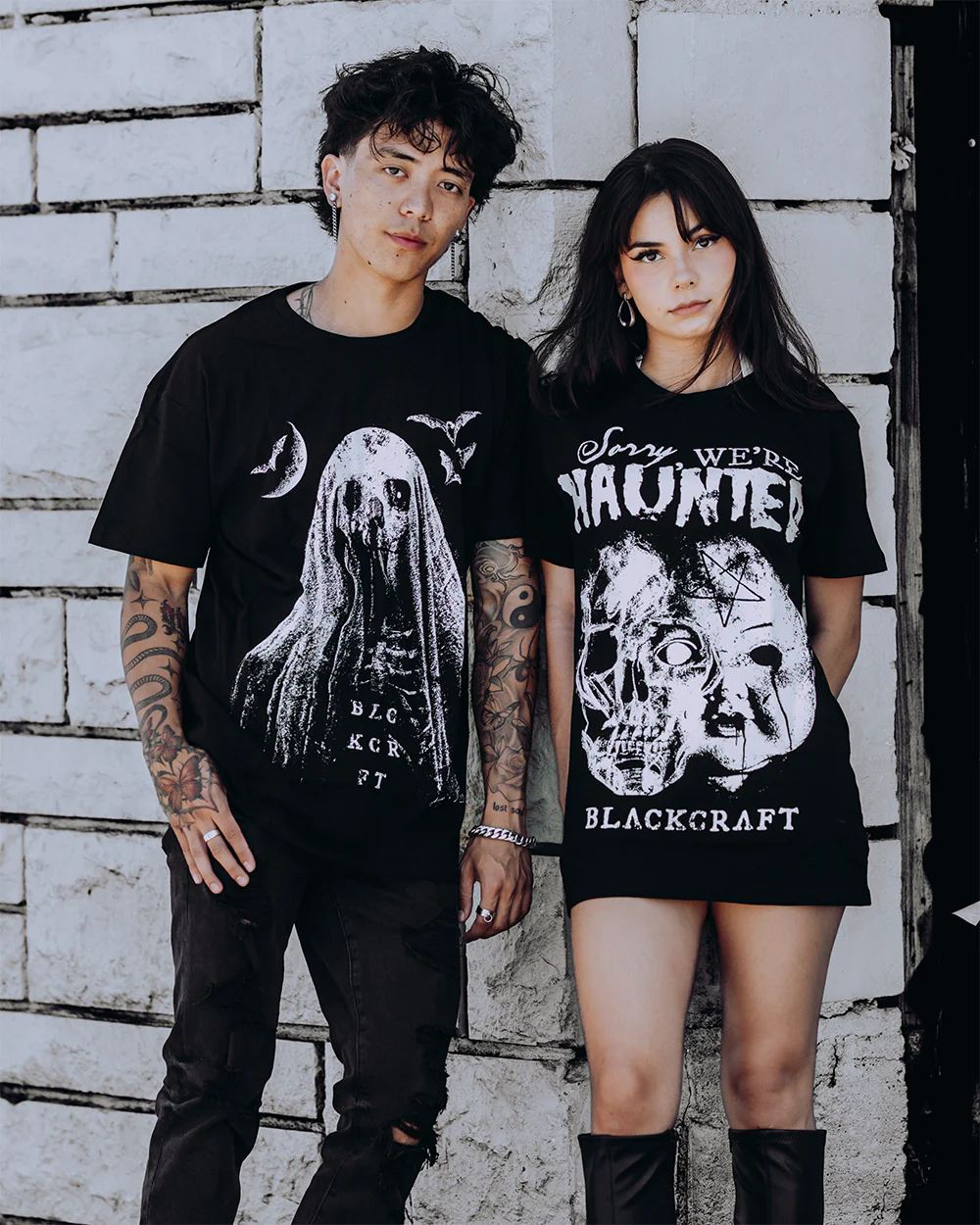 We're Haunted T-Shirt - Image 3