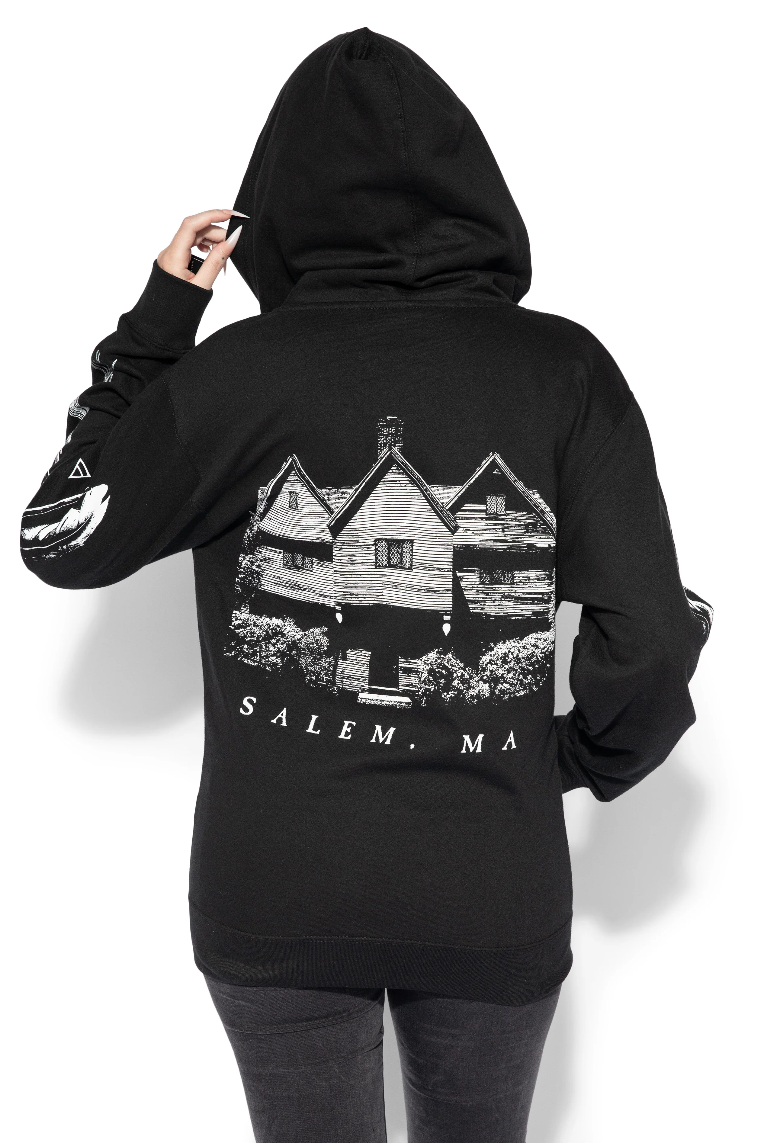 Witch House Zip-Up Hoodie - Image 4