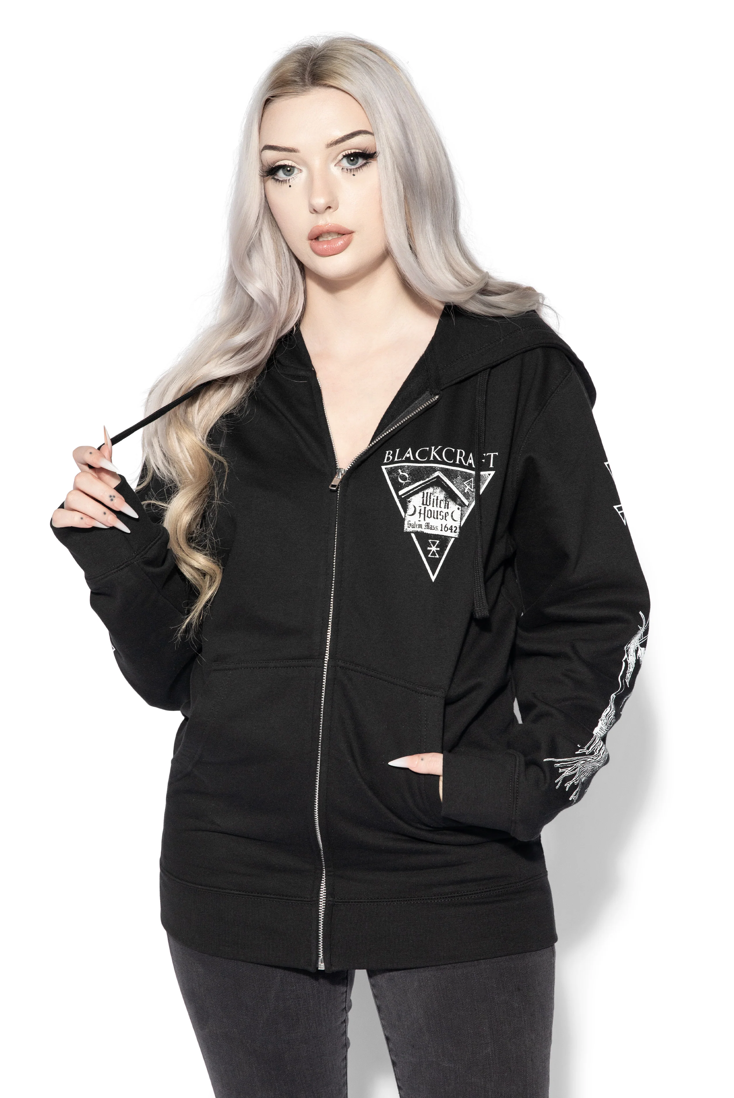 Witch House Zip-Up Hoodie - Image 5